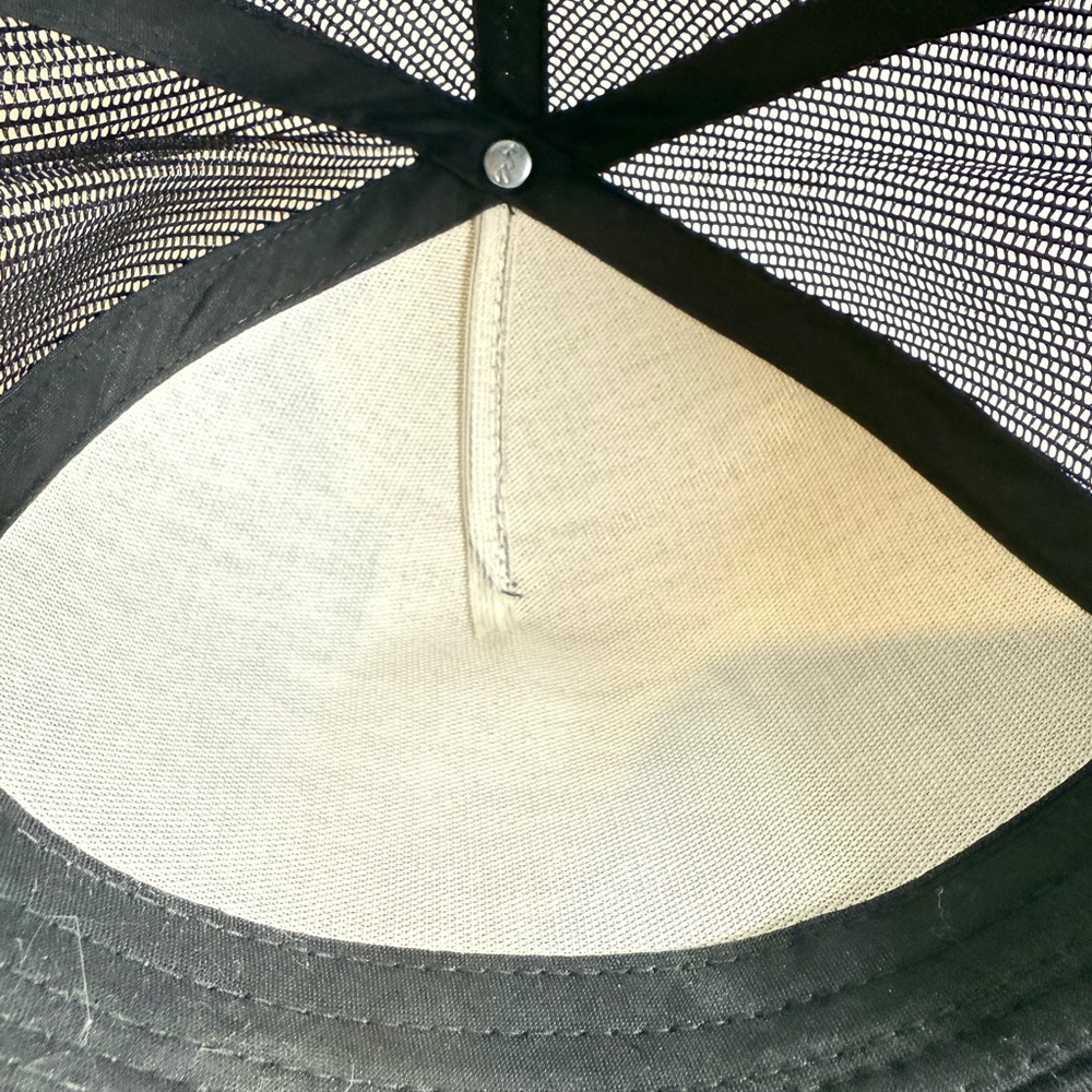 Black Mount Rainier Patch Mesh Back Trucker Hat - Picture 8 of 9